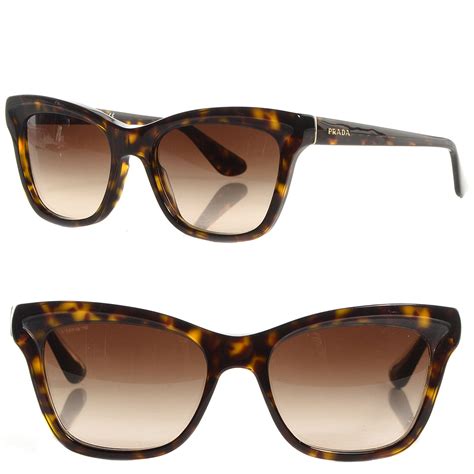 tortoise shell prada sunglasses.